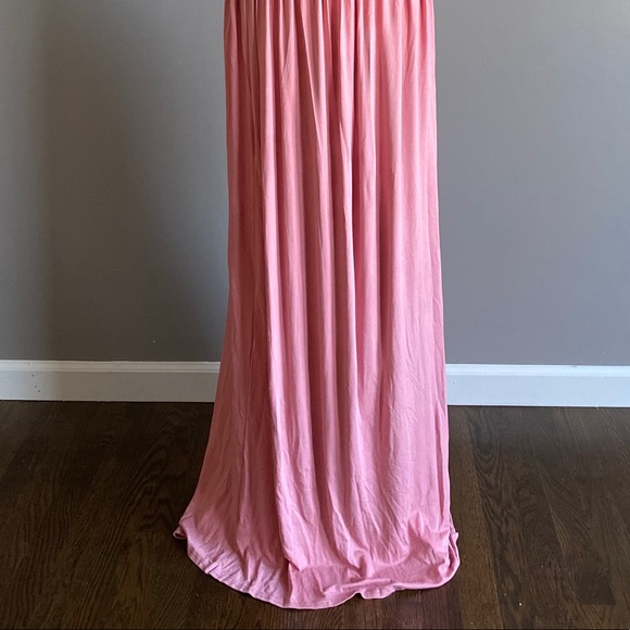 Rose Pink Maxi Skirt - Picture 3 of 7